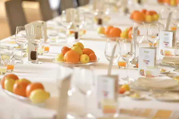 「今が旬！チリ産柑橘類のクッキングショーを実施」の画像