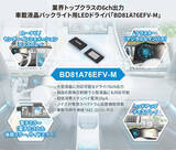 「大型・小型、両液晶パネル対応の車載6ch LEDドライバ「BD81A76EFV-M」を開発」の画像2