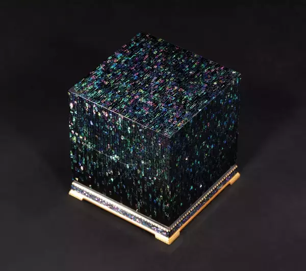 電光装飾 ーCyber Effectー 池田晃将　漆芸展