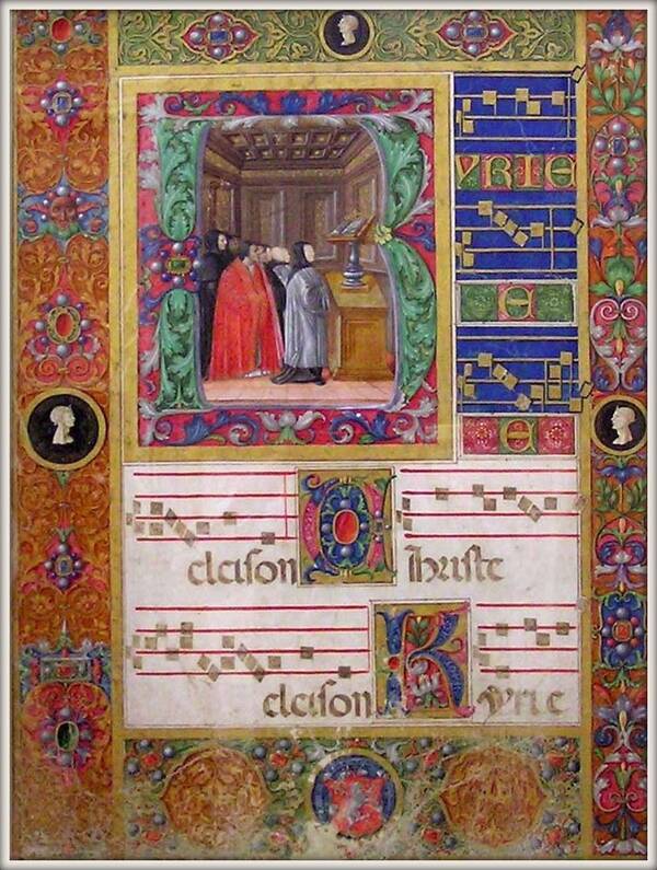 聖徳大学が12月21日まで収蔵名品展 中世ヨーロッパの彩飾楽譜 を開催中 11世紀から16世紀にかけて制作された手書きの彩飾楽譜を無料で一般公開 19年10月4日 エキサイトニュース