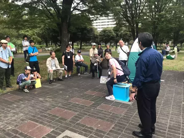 「【芝浦工業大学】学生プロジェクトが墨田区北部で「防災遠足」実施 ～避難場所や危険な場所を確認しながら、避難経路を実際に歩くイベントに、117名の地域住民が参加！～」の画像