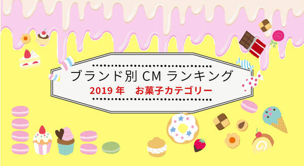 ブランド別 19年年間cm視聴質ランキング お菓子 を発表 年3月27日 エキサイトニュース