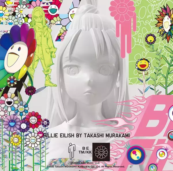 「世界のトップシーンで活躍する二人とUTの奇跡のコラボレーション 「ビリー・アイリッシュ×村上隆」 5月25日（月）よりオンライン先行発売」の画像