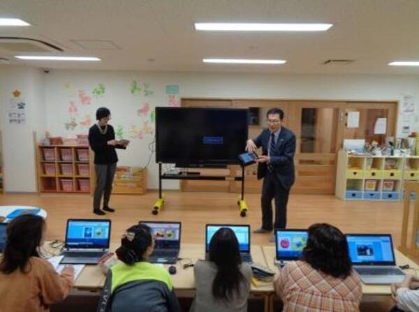 追手門学院幼稚園が電子図書館を導入 関西の幼稚園では初 6月1日から運用開始 年6月1日 エキサイトニュース
