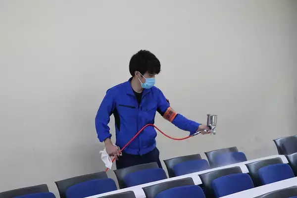 「千葉商科大学　秋学期より一部授業で、面接授業（対面・通学）を再開　安心・安全な学生生活へ向け、感染防止対策を徹底　キャンパス全館に持続性のある抗ウイルス・抗菌加工へ。」の画像