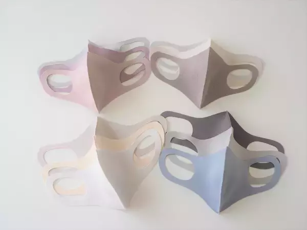 「大ヒット中の『洗えるマスク』にイオン共同企画の新製品登場!! 「天然オイル配合 PASTEL MASK（パステルマスク）」」の画像