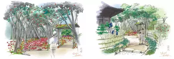 【ホテル椿山荘東京】1年に5週間だけの絶景「椿絵巻(つばきえまき)～東京椿インスタレーション・アート～」を2021年2月1日より期間限定で実施！