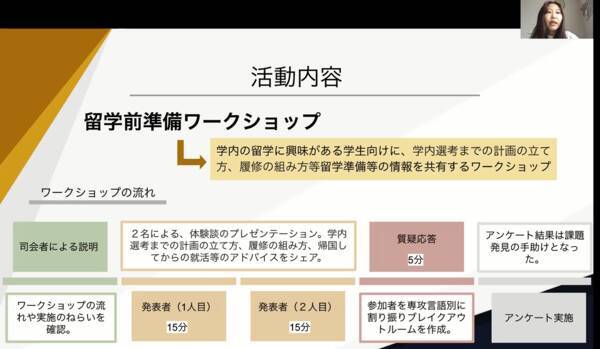 神田外語大学 Kuis 学生による国際交流活動 Kuisグローバルアンバサダー 第一期報告会 修了式を実施 21年2月24日 エキサイトニュース