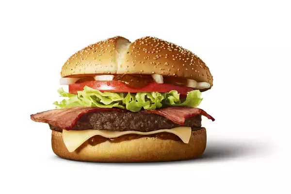 「大人も満足する和の味わいと肉厚ビーフのボリューム感「炙り醤油風 ダブル肉厚ビーフ」「炙り醤油風 ベーコントマト肉厚ビーフ」4月7日(水）から販売開始！」の画像