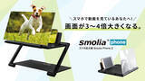 「いつものスマホ画面を10インチの大画面に変身させる「スモリアフォンZ」一般販売スタート」の画像1