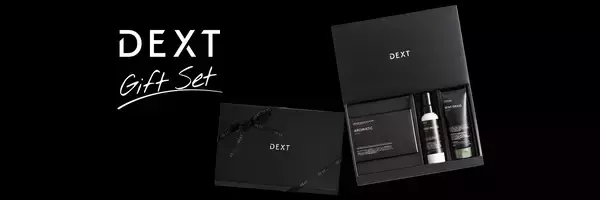 「清潔感を磨く、男性用エチケットケアブランド「DEXT（デクスト）」さりげなく気遣える大人のギフト。お洒落な男性に贈りたい「選べるギフトセット」新ラインナップ登場」の画像
