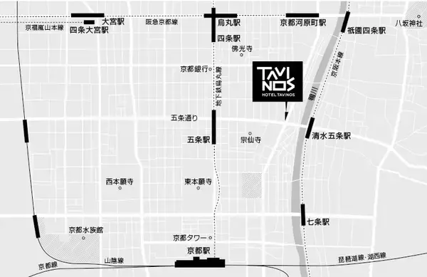 「【ホテルタビノス京都】2021年7月30日（金）グランドオープン！」の画像