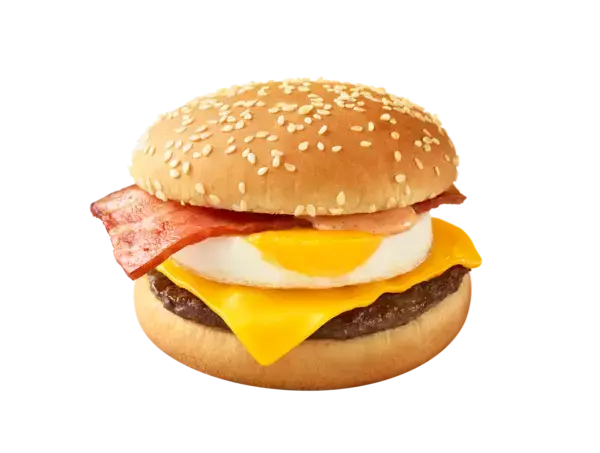 「おかげさまで「月見バーガー」３０周年　秋の風物詩「月見ファミリー」全8種類 　9月8日（水）から期間限定販売！」の画像