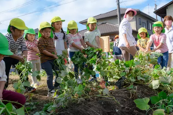 【ニュースレター】子どもたちが育てた各種食材を社員食堂に提供