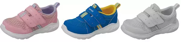 「時短したいママ、パパへ。洗濯機で丸洗いできる子ども靴MOONSTAR carrot®『チャチャッとRUNドリー！』から通園・通学スタイルにも取り入れやすい新色登場」の画像