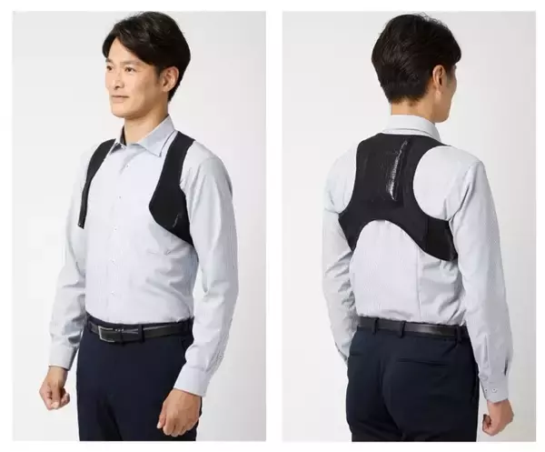 熱中症対策として「アイスベスト」が洋服の青山から初登場　スーツの下に着ても“きちんとした見た目”を損なわない、ビジネス向けスマート設計