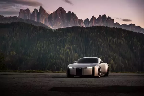 「Audi Concept C：刺激的な完全電動スポーツカーをプレビュー」の画像