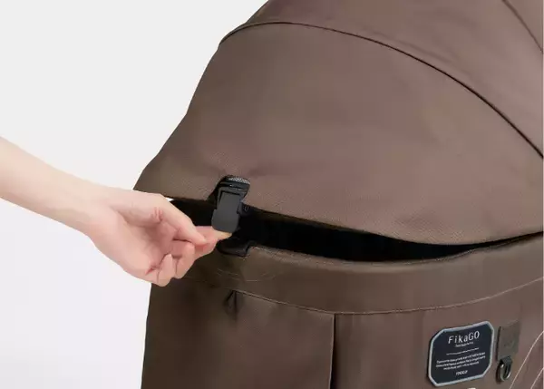 「キャビンを付けたまま畳める 中型犬対応ペットカート『FikaGO TOGGLE (フィカゴートグル)』2026年2月上旬 新発売」の画像