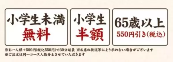 「【牛角】グランドメニューに“一番安い”食べ放題コースが2,780円（税込3,058円）で新登場！ ～カルビ、ハラミ、タン、ホルモンなどの定番焼肉を含む50品が食べ放題～」の画像