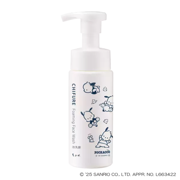 「親子で楽しむ “はじめてスキンケア” は、ちふれ×ポチャッコと！やさしい洗いごこちの泡洗顔、サンリオキャラクターとコラボ」の画像