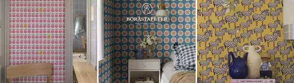 スウェーデンのBORÅSTAPETER（ボラスタペーター）から新作不織布壁紙2コレクション入荷　不燃認定取得* 計32デザイン77点　2月26日より発売