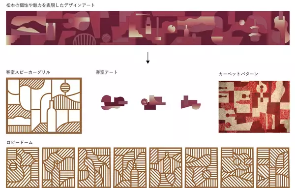 「「界 松本」が8月4日（火）全館リニューアルオープン｜乃村工藝社はデザイン・設計、施工、ブランドアート、サインデザインを担当」の画像