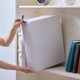 「～保管のお悩みをスッキリ解決！子どもの立体作品を収納可能(厚み10cmまで)～おかたづけシリーズ「作品思い出ボックス」から“特大サイズ”を新発売！」の画像1