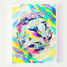 【京都 蔦屋書店】今吉絵馬の個展「Emotional Effect」を6月5日（金）より開催。コラージュとペイントによる多層的な色彩表現。
