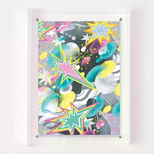 「【京都 蔦屋書店】今吉絵馬の個展「Emotional Effect」を6月5日（金）より開催。コラージュとペイントによる多層的な色彩表現。」の画像