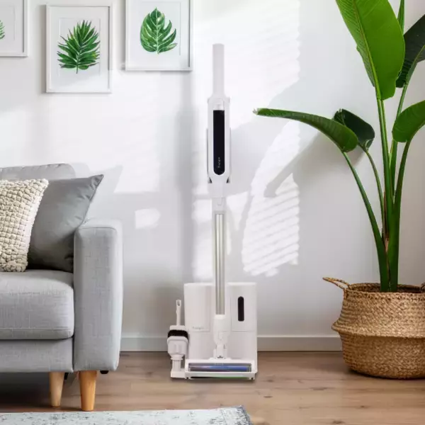 最大90日分のゴミ捨ての手間を削減※ e angle「ダストステーション付きクリーナー」新登場！