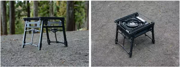 「累計6万台突破の「アルミユニットテーブル」前後左右に広がる新構造のソロ専用サイズ「アルミユニットテーブル+38」 5月29日(金)発売」の画像