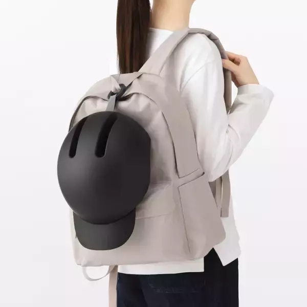 「【青山学院大学】「みんなのヘルメットプロジェクト」から生まれた「風が抜ける自転車ヘルメット」を無印良品が新発売」の画像