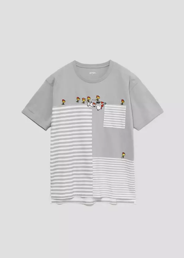 「スヌーピーでおなじみの大人気コミック『ピーナッツ』のグラニフオリジナルアイテムが登場！」の画像