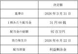 「【エヌ・シー・エヌ】剰余金の配当に関するお知らせ」の画像1