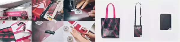 「HATTRICK、ヴィッセル神戸とのアップサイクルアイテムを11月11日より販売開始！」の画像