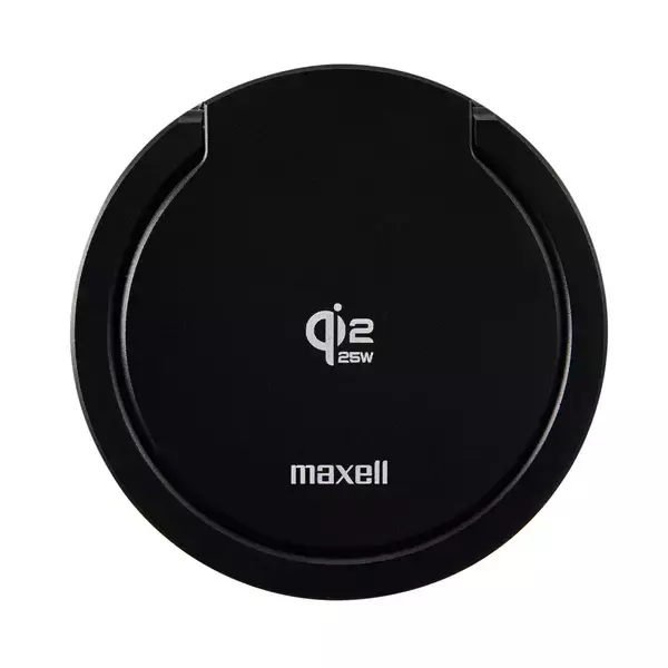「Qi(チー)規格の黎明期からワイヤレス充電器を展開してきたマクセルブランドより Qi2 25W 認証取得、最大 25W で急速充電できるワイヤレス充電器を発売」の画像
