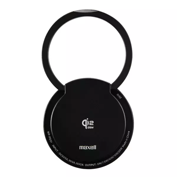 「Qi(チー)規格の黎明期からワイヤレス充電器を展開してきたマクセルブランドより Qi2 25W 認証取得、最大 25W で急速充電できるワイヤレス充電器を発売」の画像