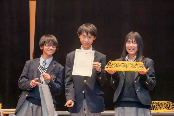 「東京電機大学中学校・高等学校が「パスタブリッジ競技会」を実施 ― 東京電機大学との連携事業」の画像