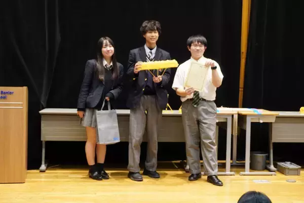 「東京電機大学中学校・高等学校が「パスタブリッジ競技会」を実施 ― 東京電機大学との連携事業」の画像