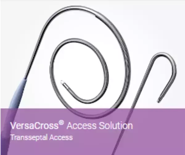 左心房治療に使用する高周波の経心房中隔穿刺システム「VersaCross（TM）RF Transseptal Solution」を8月1日より新発売