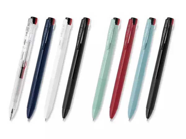 「新社会人のアイテムにおすすめ。SARASAからボールペン2色＋シャープがスリムな1本になった「サラサクリップ2＋S」2月2日発売」の画像