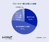 「現ブルーカラー職の約5人に1人はホワイトカラーからの転職者、20代ではAI代替の不安が動機に」の画像3