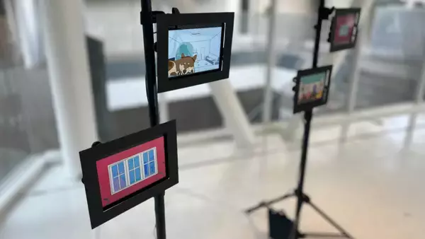 「タブレット画面を越えて広がるアート体験学生11名によるインタラクティブアート作品を展示 ―東京工芸大学 芸術学部 インタラクティブメディア学科―」の画像