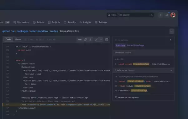 「GitHub、コードビューとコード検索およびsecret scanningプッシュ保護の一般提供(GA)を発表」の画像