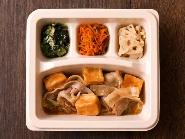 「コク深いオイスターソースと生姜の香りが食欲をそそる「豚肉と絹揚げの中華あん」を1月6日（火）に発売」の画像