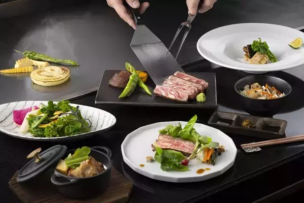 「【コートヤード・バイ・マリオット 新大阪ステーション】奈良県でシェフが出会った食材や食文化を鉄板焼きで楽しむ春の特別コース。Around Japan vol.27「Discover Nara」を発売」の画像