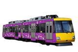 「日常の風景の中を「愛猫が駆け抜ける」特別ラッピング電車 カルカン（R）「にゃんにゃん電車」が6月1日より東急世田谷線にて運行開始」の画像1