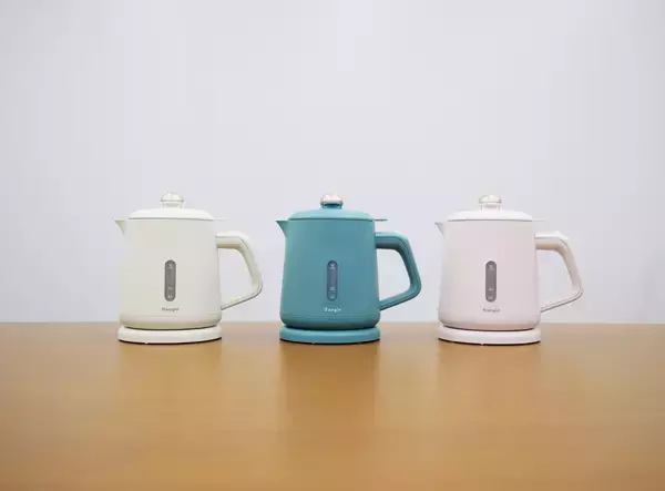 「e angle『カラーデザインシリーズ』に、電気ケトルが新登場！」の画像