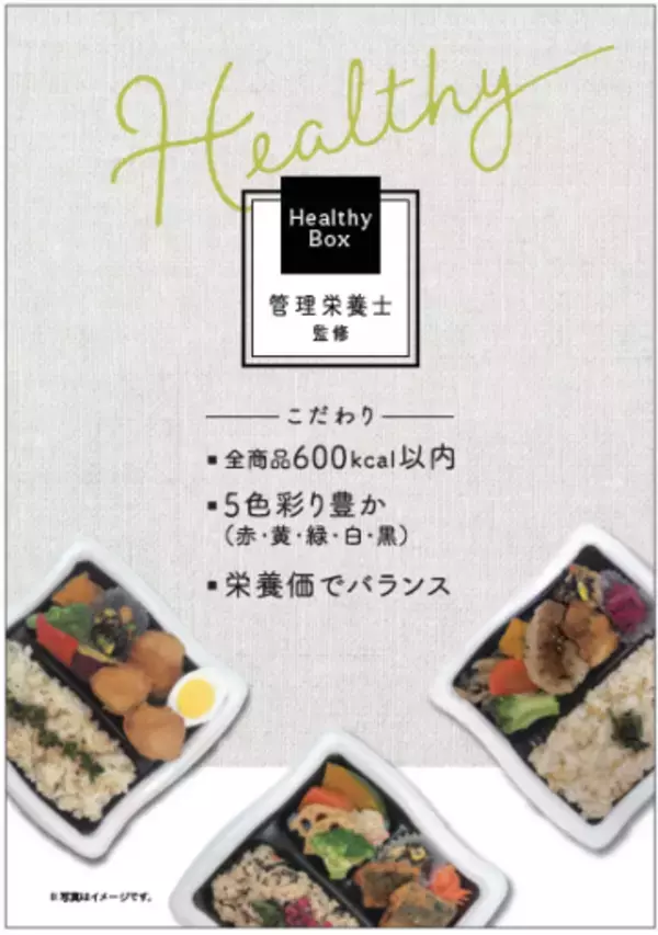 「「健康弁当」シリーズを、管理栄養士監修＋おしゃれ感をアップした容器の「Healthy Box」へとリニューアル！／「20品目が摂れる黄金生姜の玄米ごはん弁当」を12/2（月）より新発売」の画像
