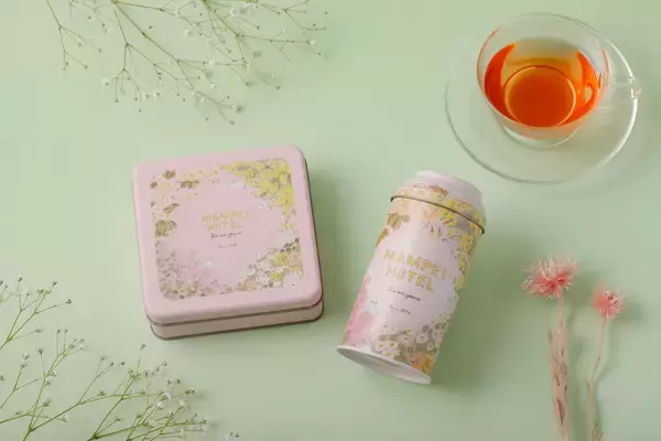「【万平ホテル】春のティータイムを優しく包み込む、上品なハーブティー「万平ホテルオリジナルハーブティー・春霞」を発売」の画像